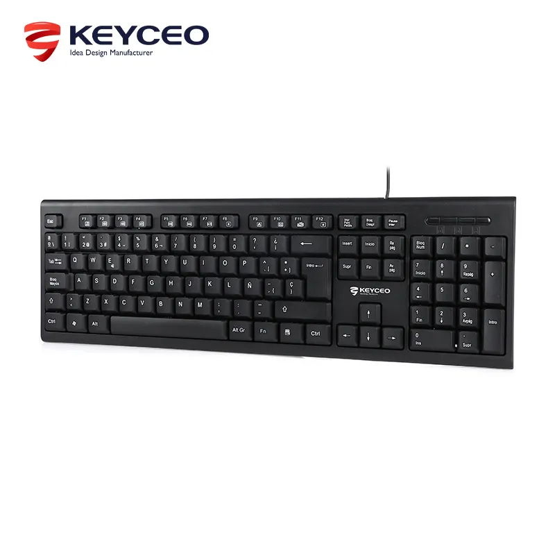 Wholesale Lighted Ergonomic Keyboard Keyceo Brand 2