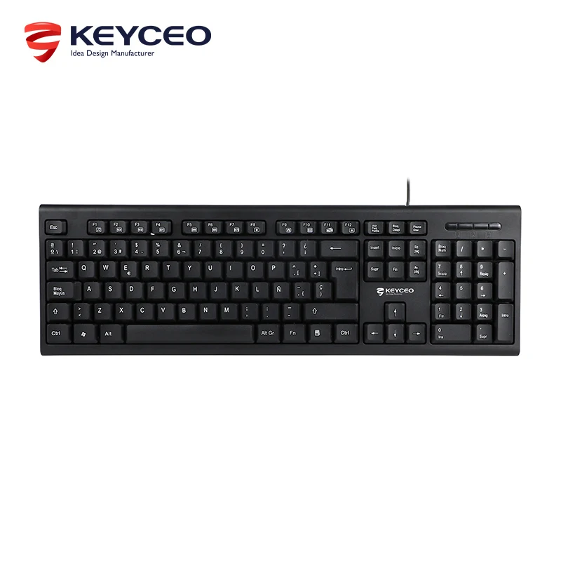 OEM-Bürotastatur, kabelgebunden, ergonomisch, beliebtes Karomuster, obere Abdeckung, Design, Tastatur, Fabrik, Computer, USB-Tastatur, benutzerdefiniert 1