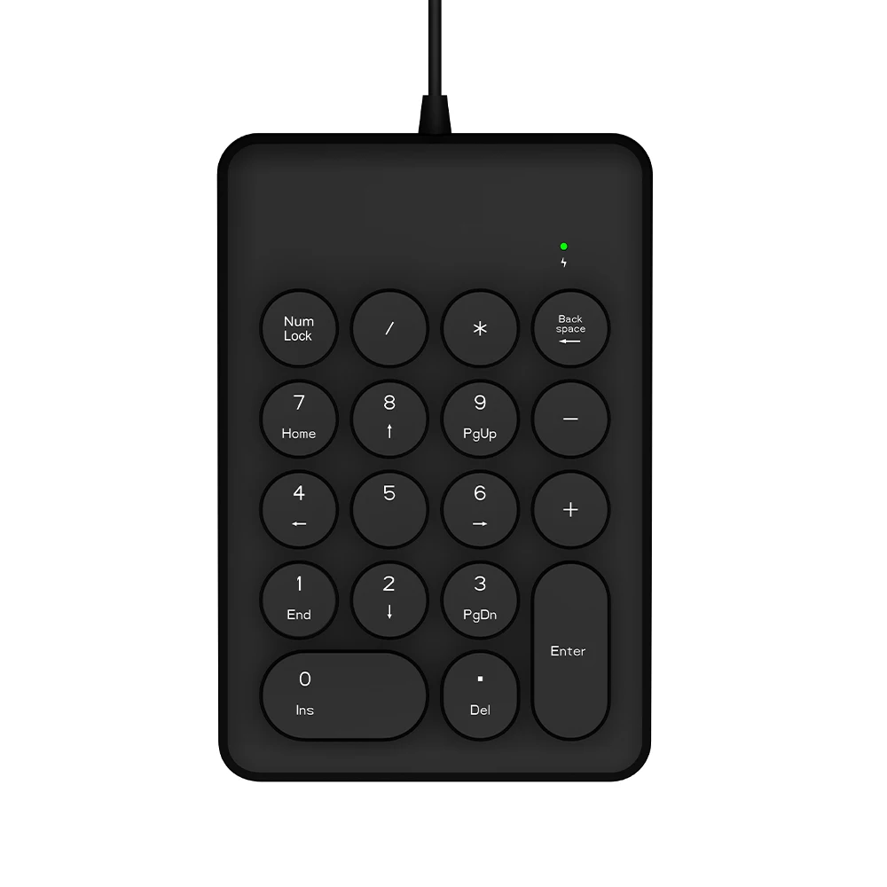 OEM-Nummerntastatur, Computer-Tastatur, kabelgebunden, Büro, kleine Tastatur, 22 Tasten, weiß, Mini 1