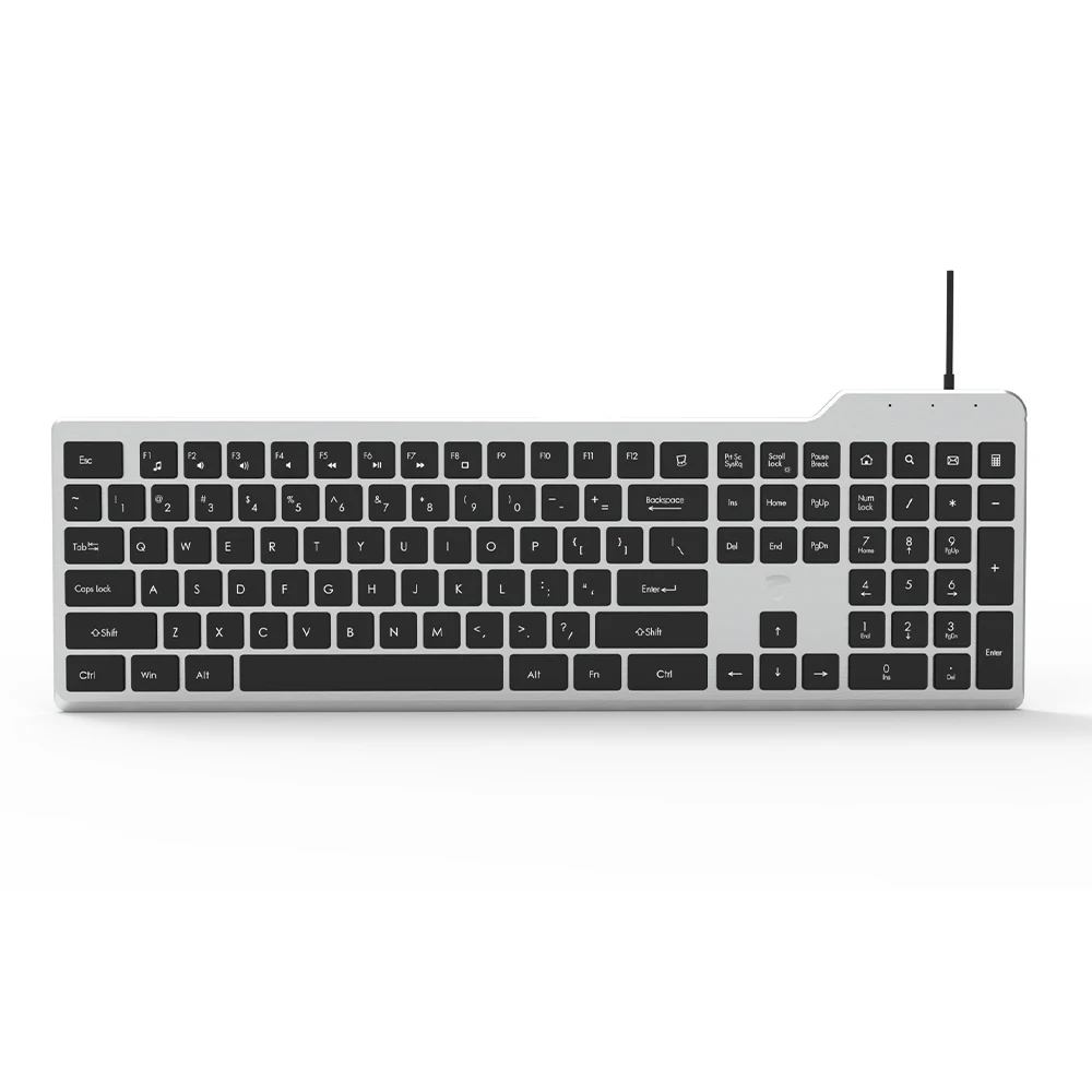 Shenzhen Scissor Structure Keyboard Multimedia Simple And Thin Design Rgb Backlight Wired Wireless And Bt Versions Office 1