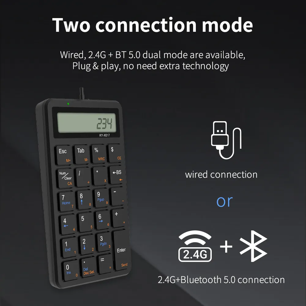 OEM Keyboard 140*86*16mm Keyceo 5