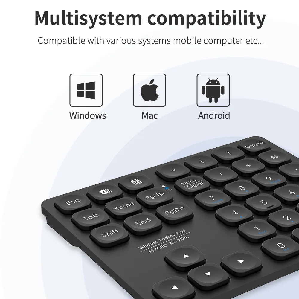 Mouse Pad Manufacturer Keyceo Brand 147*119*15mm Multi Keys 6