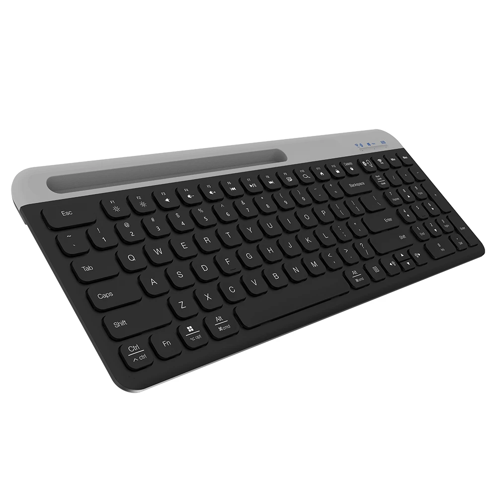 New Product Scissor Structure Dual Mode Keypad With U Groove Metal Frosted Scissors Keyboard 1