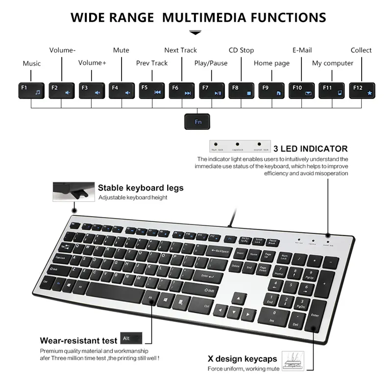 OEM Mechanical Keyboard Keyceo Manufacture Yes 5