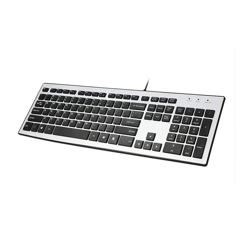 Keyceo Ultra Slim wiederaufladbare leise Scherentasten-Tastatur mit Nummernblock für mehrere Geräte BT Wireless Keyboard Oem 1