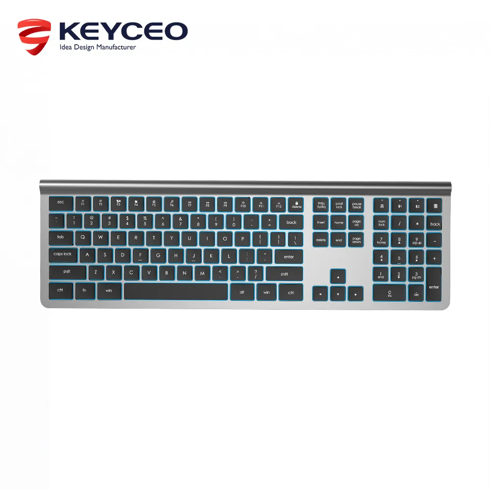 Keyceo Brand Best Ergonomic Keyboard for Macbook Scissor Structure Keyboard Yes Multi Keys 2