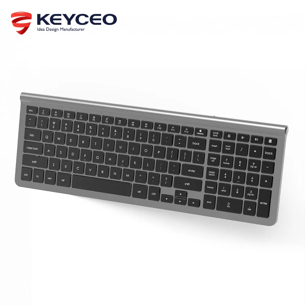 Keyceo Brand Best Ergonomic Keyboard for Macbook Scissor Structure Keyboard Yes Multi Keys 3