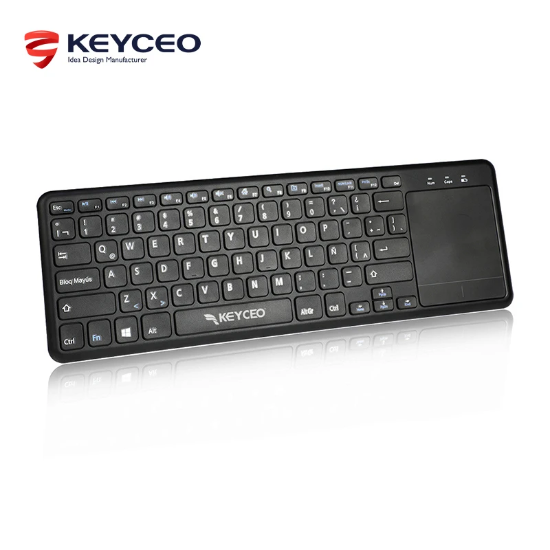 Oem Office 2,4 g Scheren-Touch-Tastatur, kabellos, Bluetooth, schlanke Scherenstruktur, Standard-USB-Tastatur in voller Größe, Multimedia 1