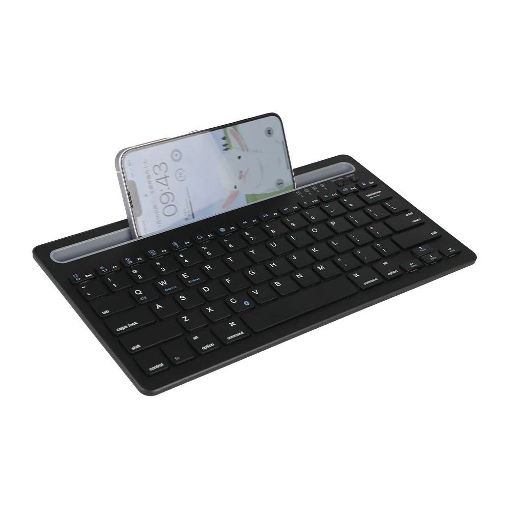 Bluetooth-Scherentastatur, kabellos, kompaktes Design, Multimedia, geeignet, um das Mobiltelefon und das Tablet eingeschaltet zu lassen 1