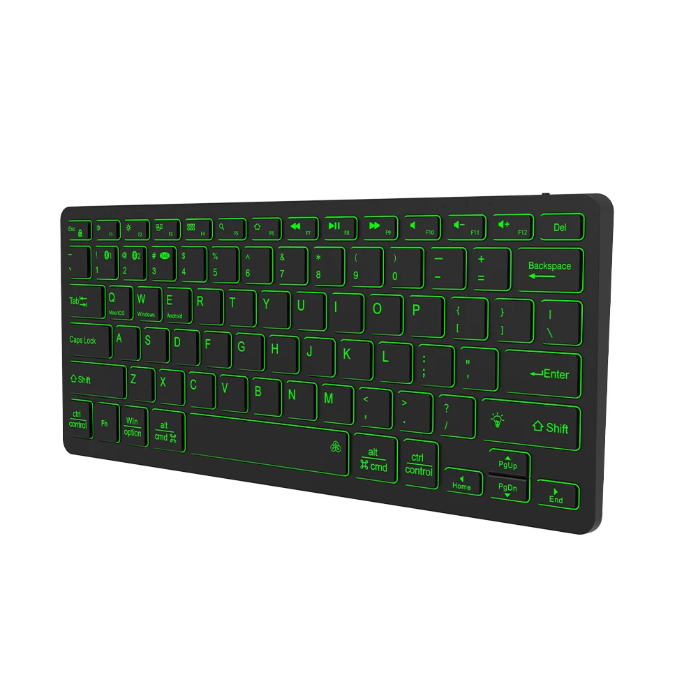 Oem 2,4g Scherentastatur Büro Drahtlose Minitastatur Bluetooth Led Rgb Schlanke Scherenstruktur USB-Tastatur Hersteller 1