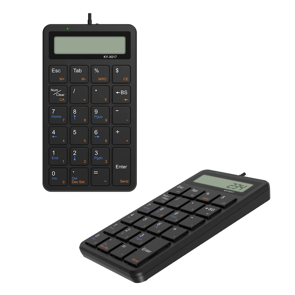 Computer-Tastatur, Schere, kleine Tastatur, dünn, tragbar, kabellose Tastatur, Bluetooth + 2,4 g 1