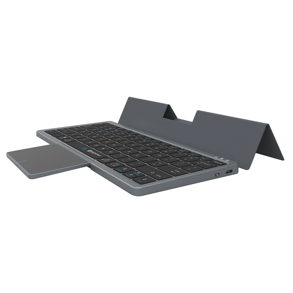 Bluetooth Folding Scissor Structure Keyboard Office Keyboard Easy Typing Confort Ultra-thin Full System Compatibility 1