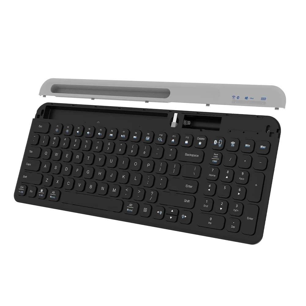Scissor Structure Keyboard Supplier Led Indication Square Convex Keycap More Comfortable Office Keyboard 1
