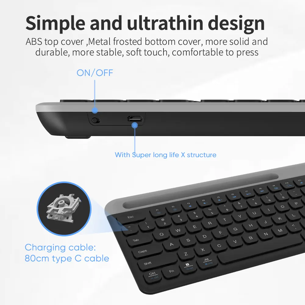 Gaming Keyboard Manufacturers USB Type C by Keyceo 4