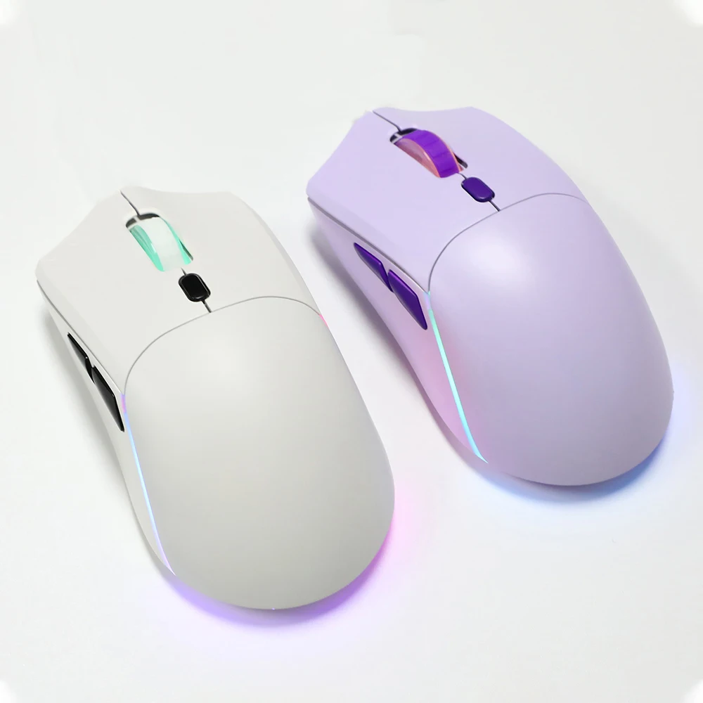Mouse para jogos de cliente sem fio personalizado OEM/ODM de qualidade superior 2,4 GHz Ergonomia 12000 dpi Rgb retroiluminado 1