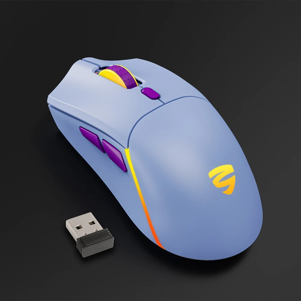 2,4g+ bezdrátová duální režim Rgb Ergonomická herní myš Výrobce notebooku Gamer Použití Podpora 12000 Dpi Barva Odm 1