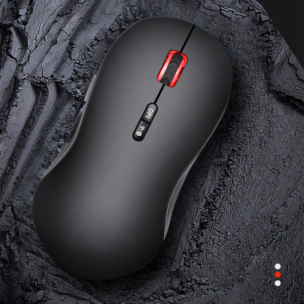 Einzigartige kabellose Gamer-Maus für Laptop, Bluetooth 5.0 + 3.0 + 2,4 g, Dual-Mode-OEM-Maus, benutzerdefinierte Spielehersteller-Maus 1
