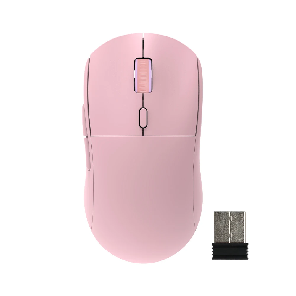 DIY-Gaming-Maus, kabellose Maus, kabelgebunden, BT + 2,4 G + Bluetooth, RGB, ergonomisch, mit Loch oder ohne Loch 1