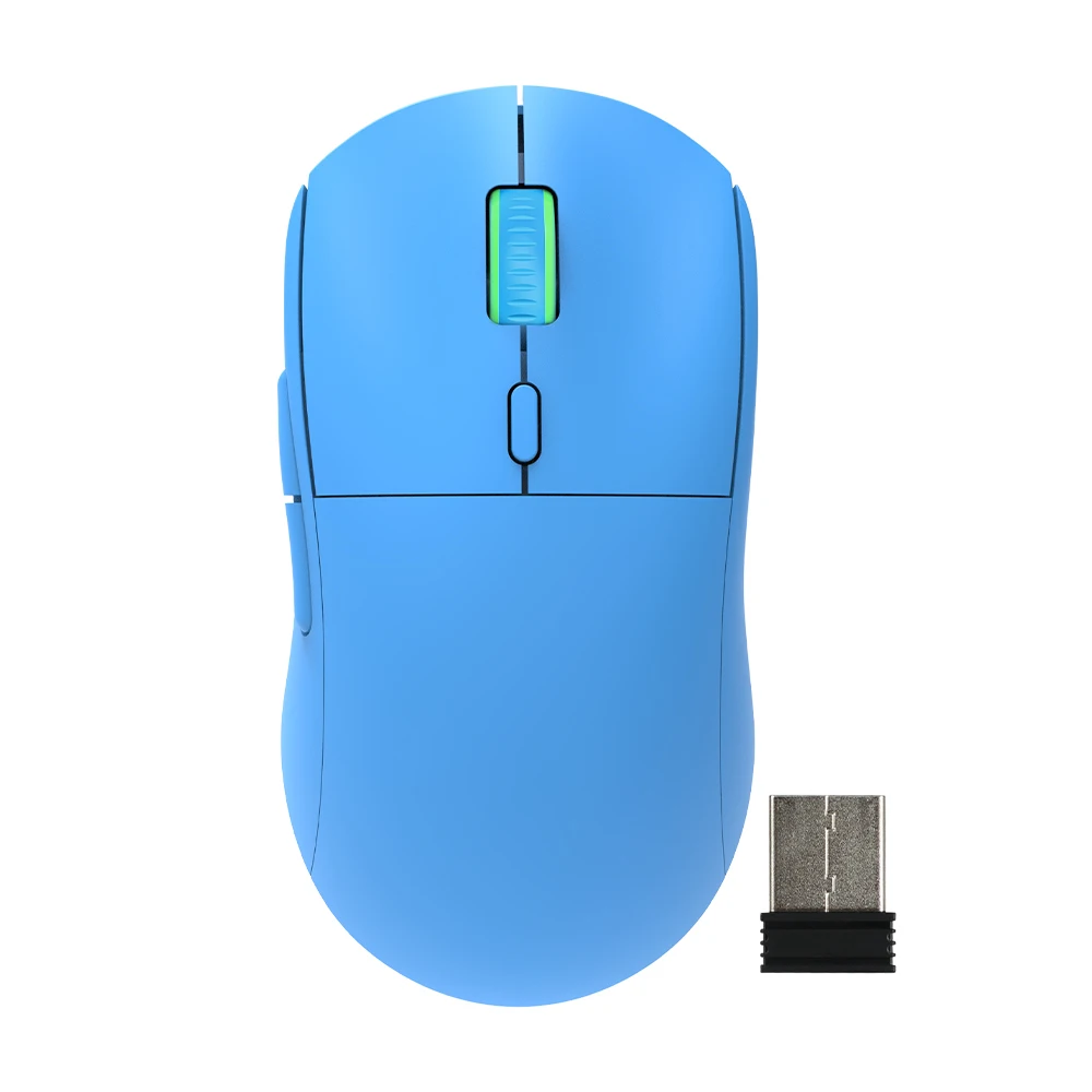 DIY kabellose Gaming-Maus RGB BT + 2,4 G + USB. Der gesamte Körper des Produkts verfügt über ein schraubenfreies Strukturdesign, eine benutzerdefinierte Maus 1