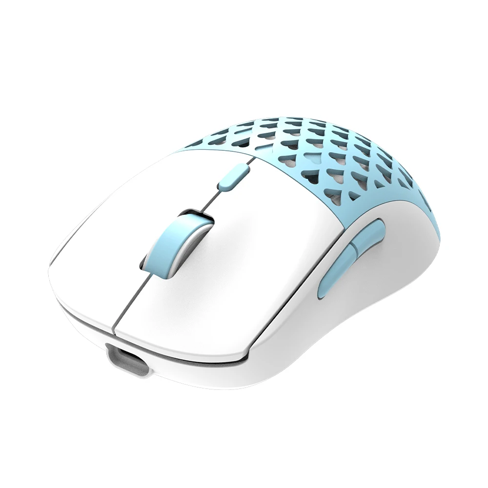 DIY Mouse RGB Game Mouse BT+2.4G+USB Wireless Mouse For Pc DIY Switch,Case Color,Back Cover Shape Can Be DIY Mice Mouse 1