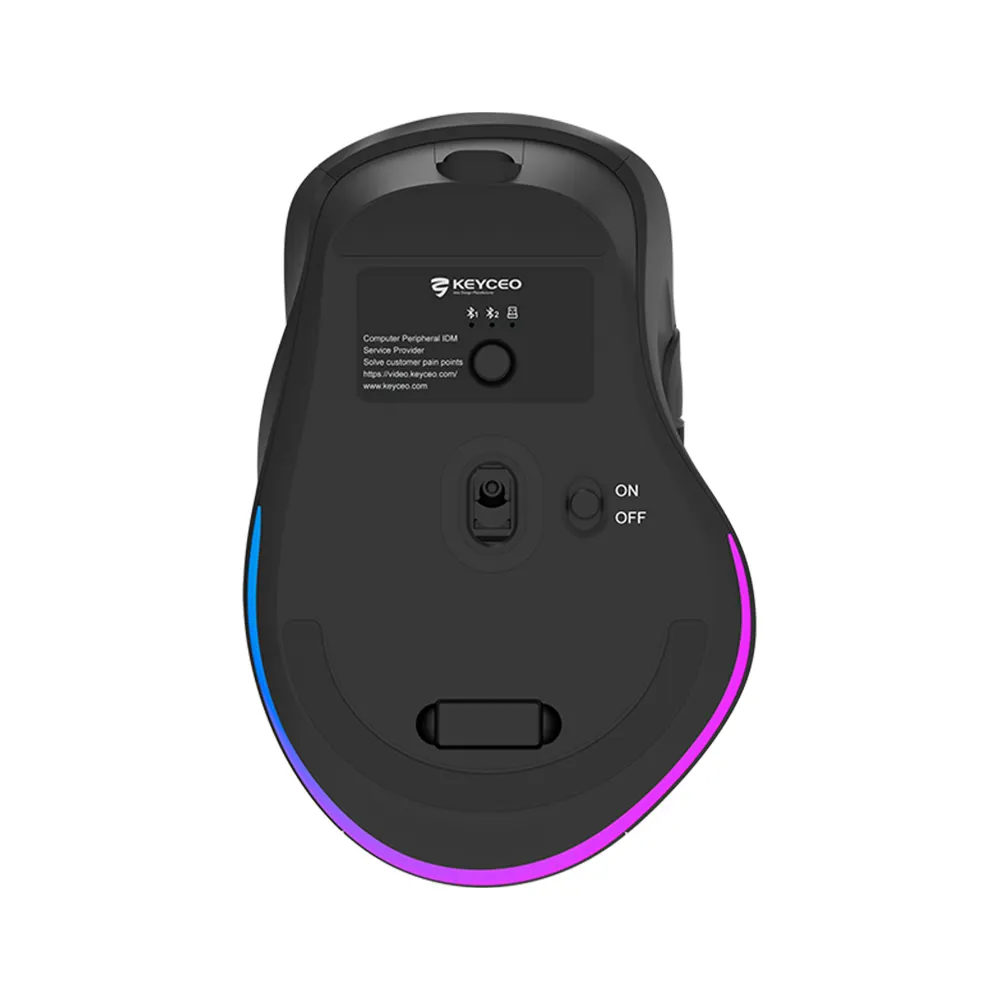 Custom Gaming Mouse Manufacturer USB Receiver & Type C Cable Keyceo 5