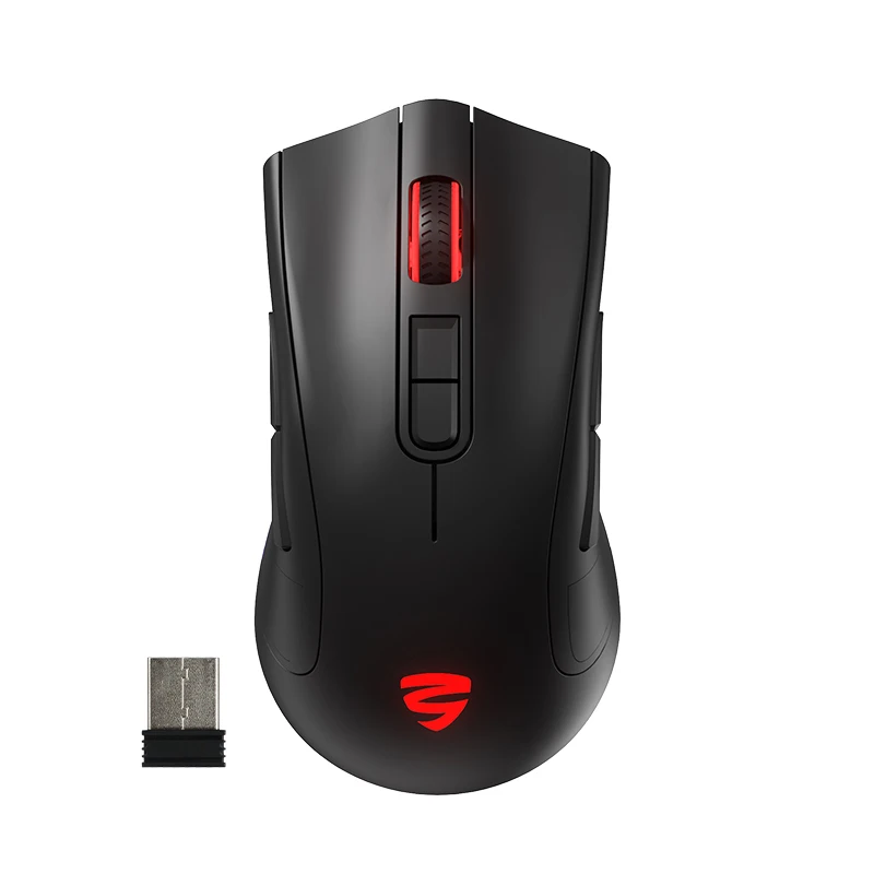 Mouse da gioco dal design ergonomico Software di supporto per retroilluminazione RGB Sensore 3325 antiscivolo Mouse da ufficio durevole per giochi 1