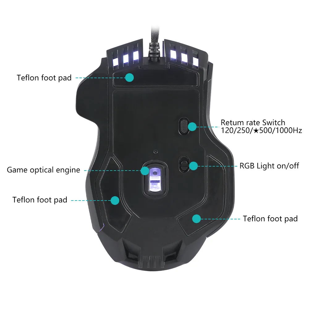 Custom Best Gaming Keyboard Manufacturer 60 Ips Keyceo 3