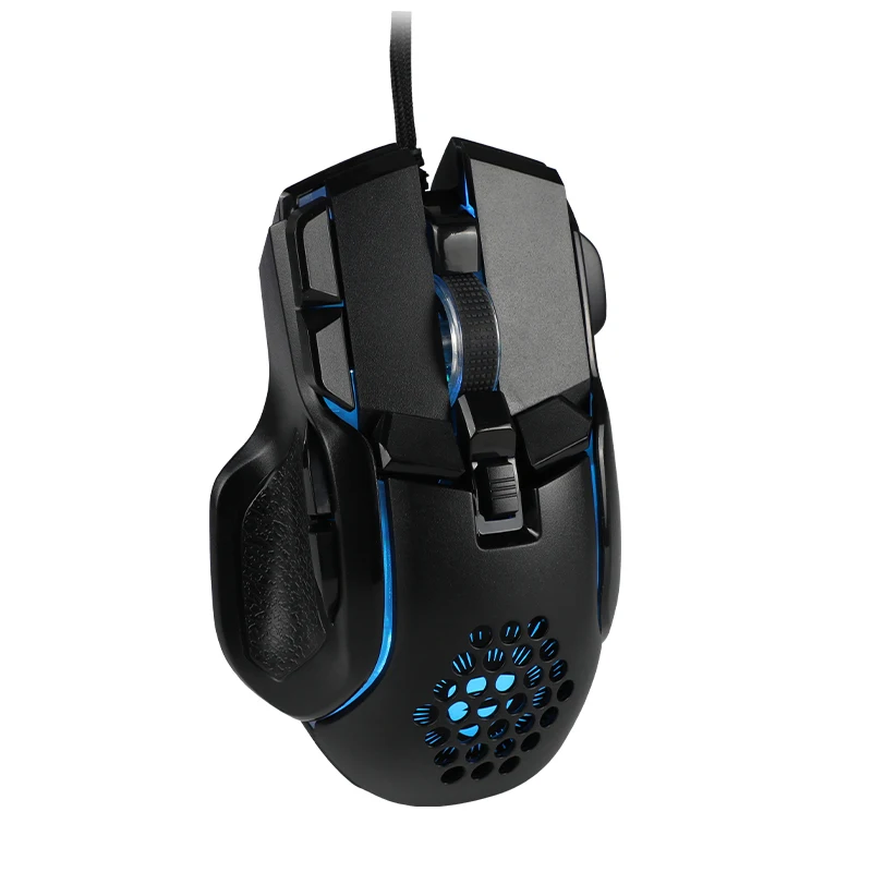 Factory Direct China Custom Gaming Mouse Hersteller Rgb Backlit Professional Gaming Mouse Sensor 12800dpi Support Software 1