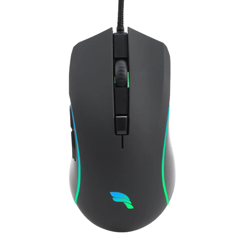 Keyceo Oem Ergonomic Chromatic Wired Rgb Gaming Mouse Computer Optical Mouse For Pc Gamer 1