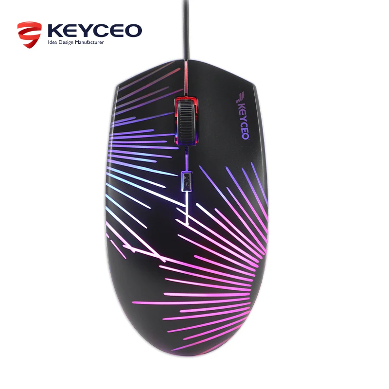 Maus, kabelgebunden, Spielmaus, optische Gaming-Maus, ergonomisch, geeignet für Büro- und Gamer-Benutzer 1