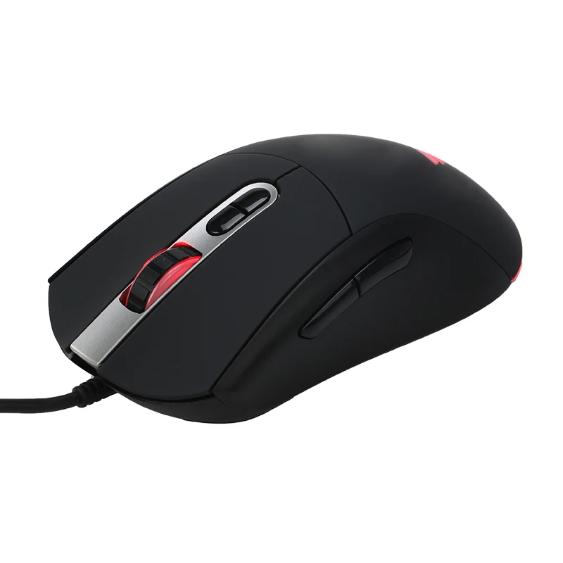 Mouse da gioco cablato retroilluminato per computer ad alta DPI Mouse da gioco ottico RGB Mouse ergonomico OEM 1