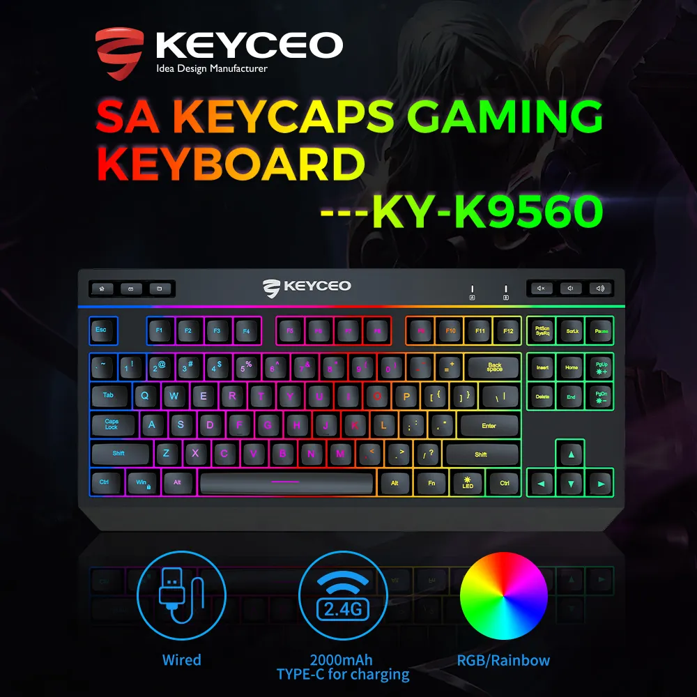 Keyceo Brand OEM Mechanical Keyboard Supplier-3 3