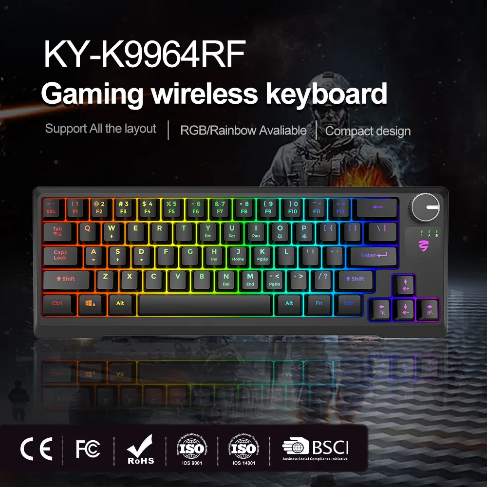 Hot Gaming Keyboard Manufacturers 9 KEYS Keyceo Brand 3