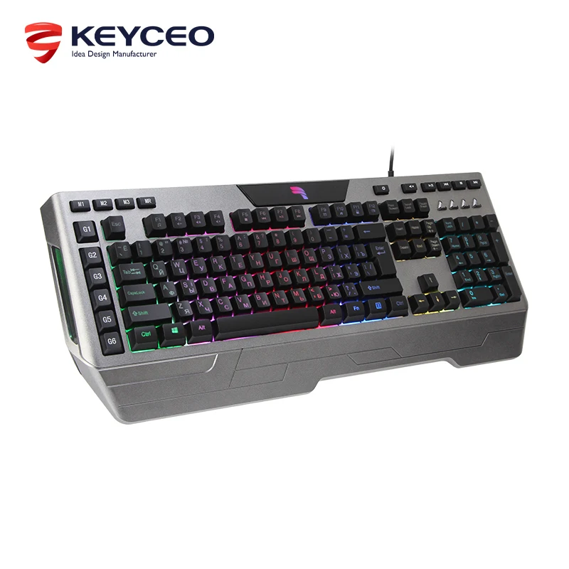 OEM-Gaming-Tastatur kompakt mit 12 Multimedia-Tastenkombinationen, kabelgebundene USB-Tastaturmembran mit Software-Hersteller 1