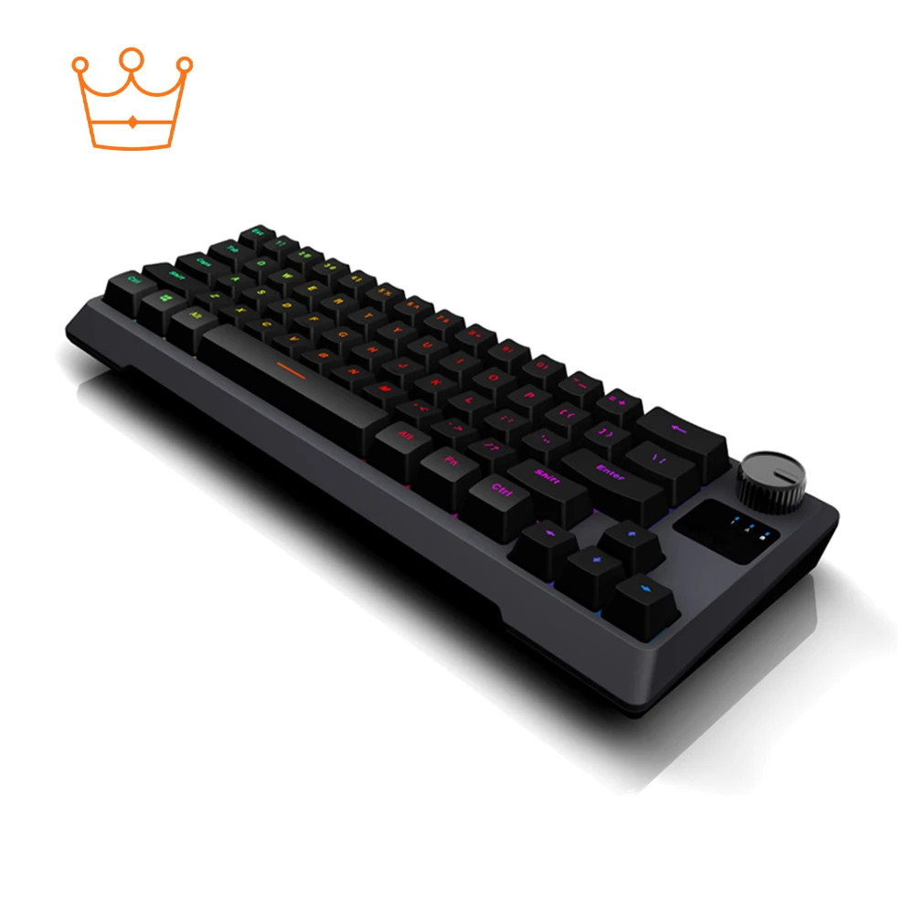 Teclado Gamer Großhandel Tastatur Mini Neues Produkt USB-Hintergrundbeleuchtung Gaming-Tastatur für Gamer Wireless Keyboard Office 1