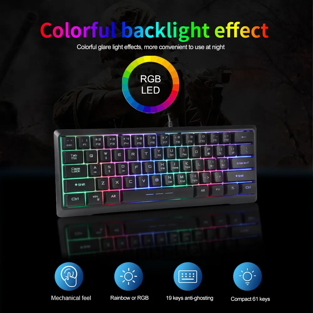 Gaming Mouse Manufacturer Keyceo Brand KY-K9961RF Membrane 5