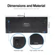 Gaming Mouse Manufacturer Keyceo Brand KY-K9961RF Membrane 7
