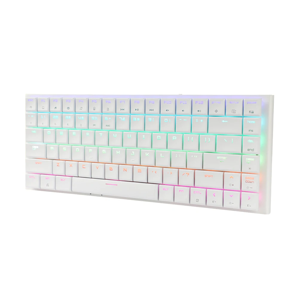 Thin Mechanical Keyboard Arabic Usb Phone Rgb Mini Wireless Gaming Keyboard Pc Ergonomic Design Oem Idm Keyceo 1