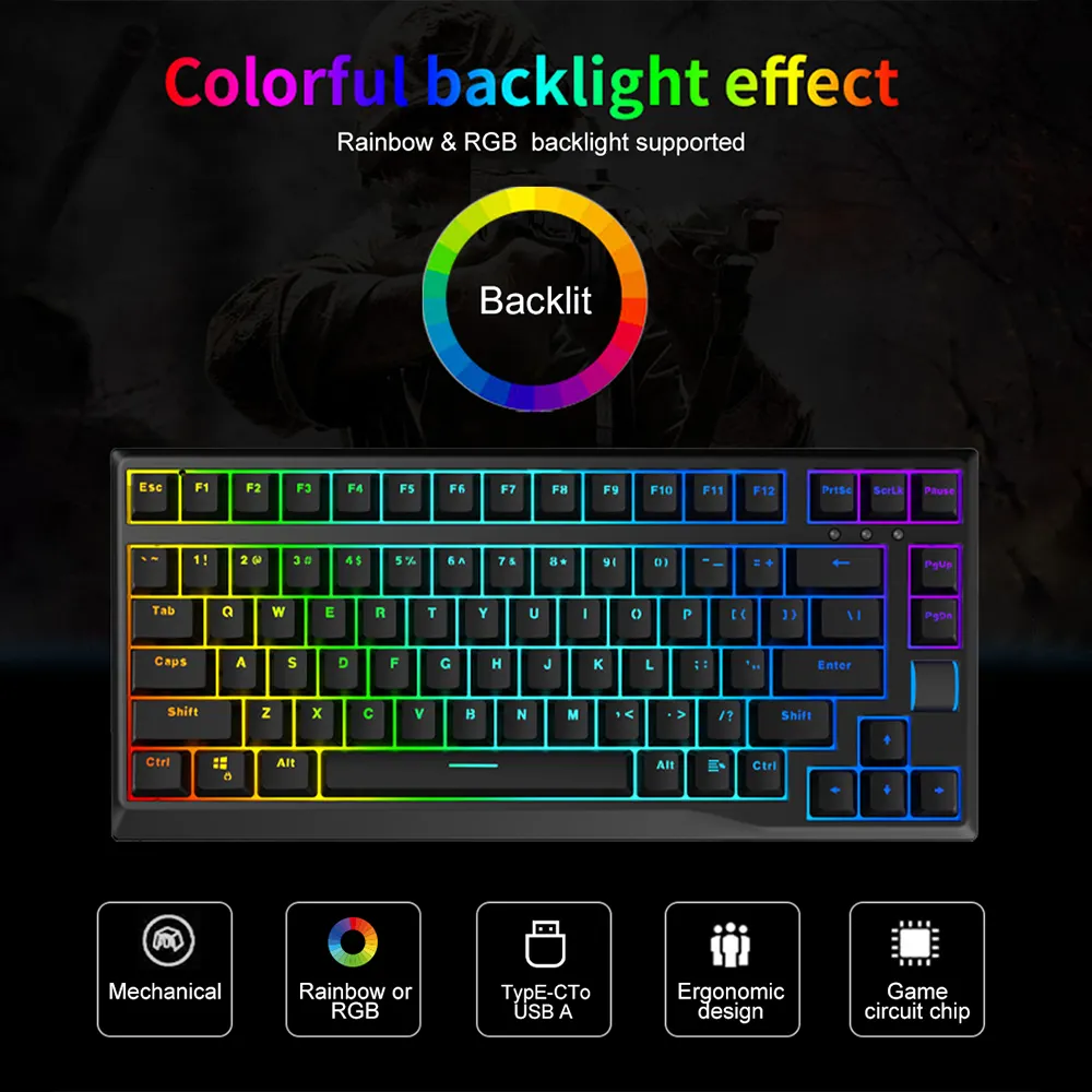 OEM Keyboard 1000Hz 92/93 Keys 7