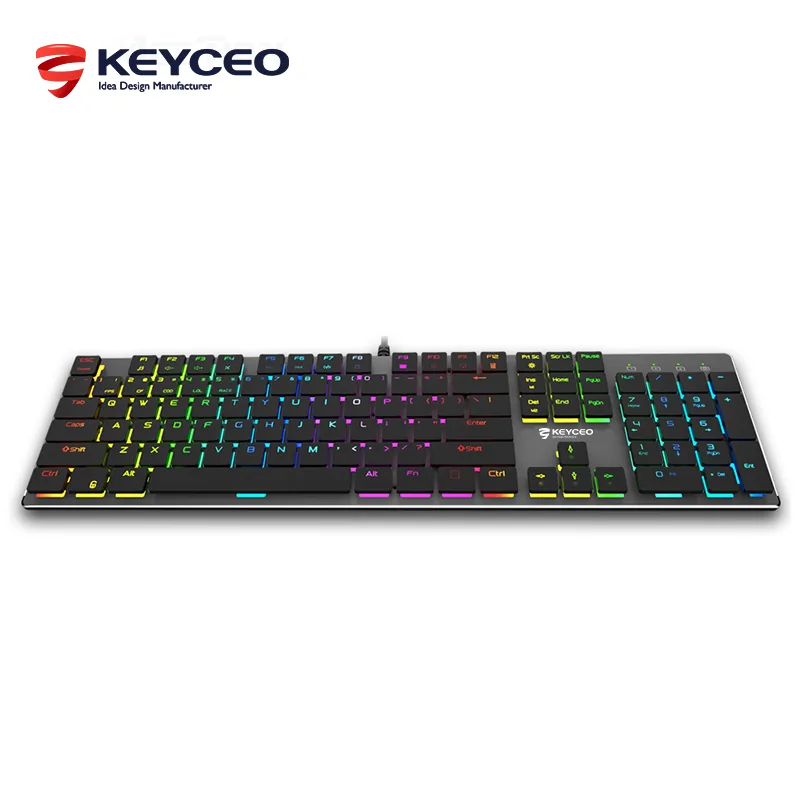 105 Keys Mini Wired Led Mechanical Gaming Mechanical Wired Keyboard For Gamer Laptop Desktop Pc 1