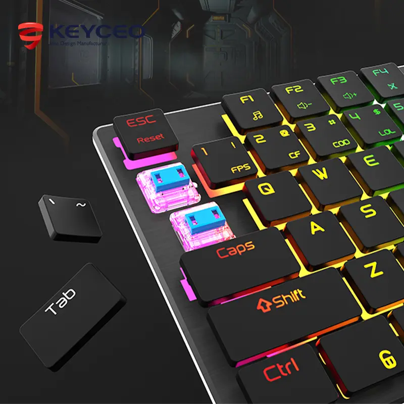 Best Mechanical Keyboard Manufacturers Others Keyceo Brand KY-MK100 Mechanical 3