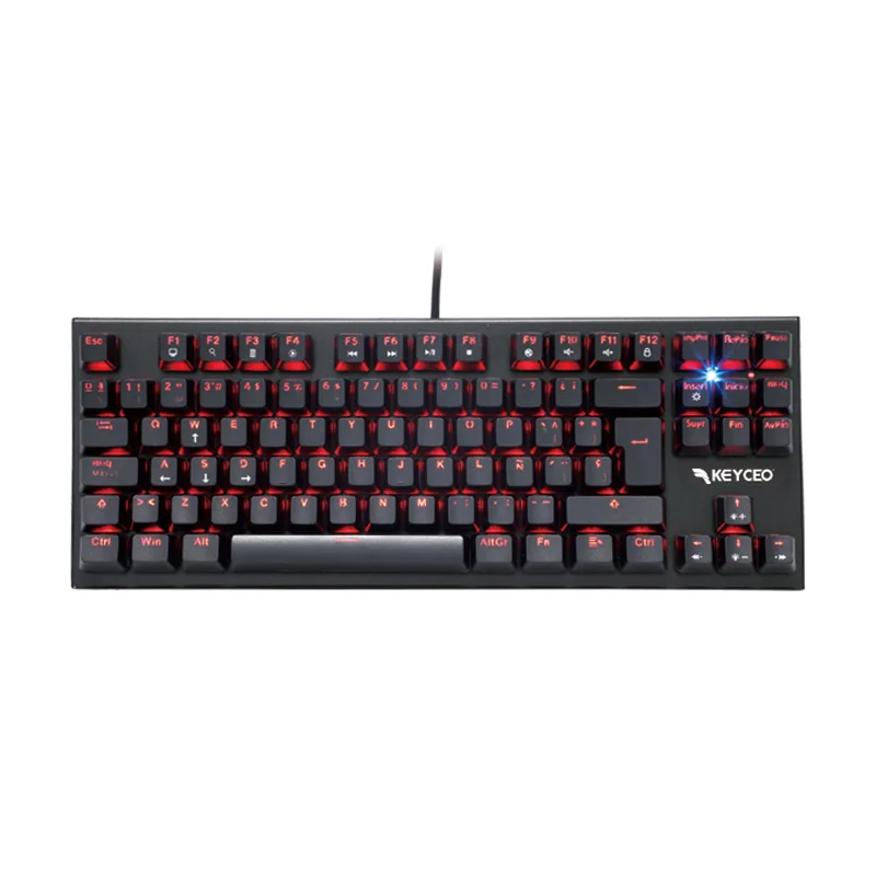 Oem Customized Mechanical Keyboards 88keys Colorful Rgb Backlight With Metal Gaming Mechanical Keyboards Pc Laptop 1