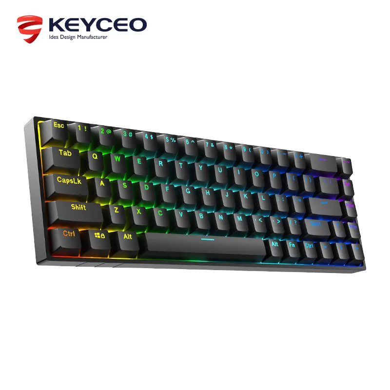 Keyceo OEM Mechanical Keyboard Brand 60 Million Times Outemu Switches Multi Keys 3