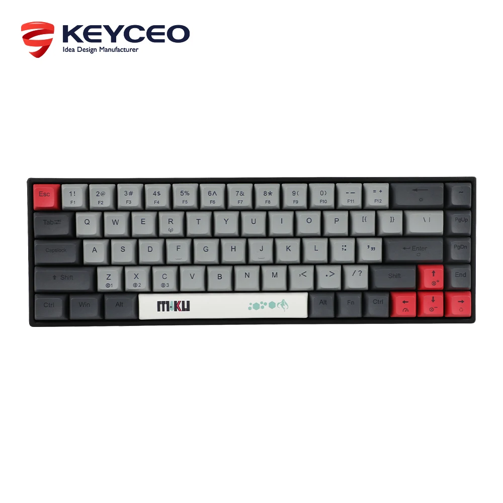 Hot Sale Backlit Mechanical Keyboard Wired Wireless Competitive Gaming Keyboard Feeling Comfortable Gamer 1