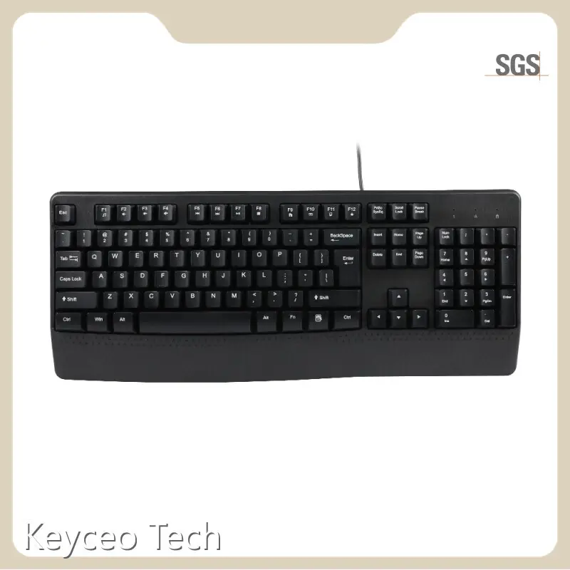 Keyceo - Best Wired Keyboard for Office Use 442.7mm X (W) 184.31mm X (H) 27.9mm KY-K291 1