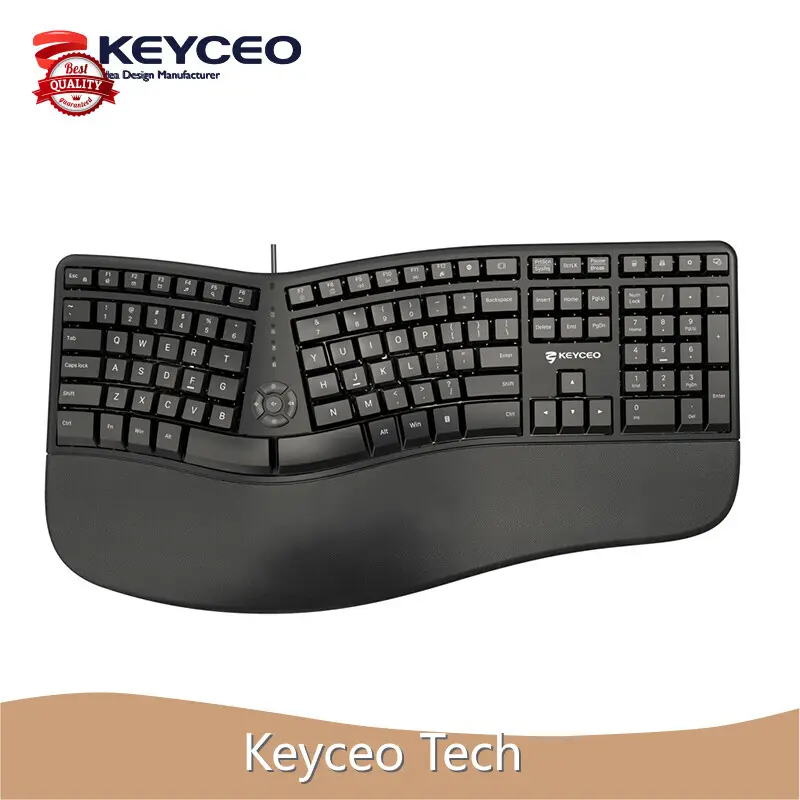 Ergonomic Multimedia Keyboard Keyceo Manufacture Others 1