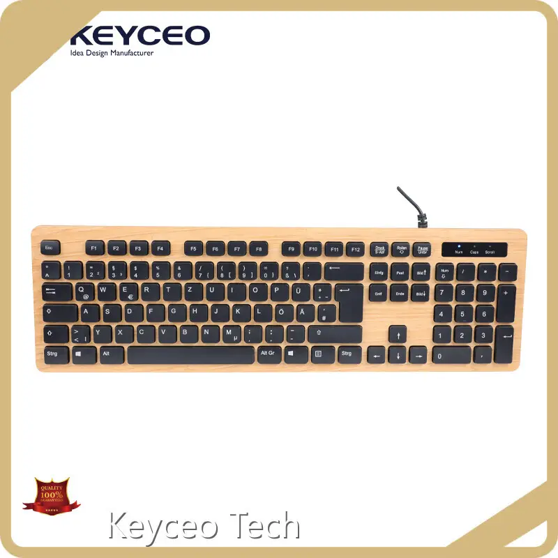 Ergonomically Designed Keyboard Keyceo Manufacture 439*126*31mm 380g 1