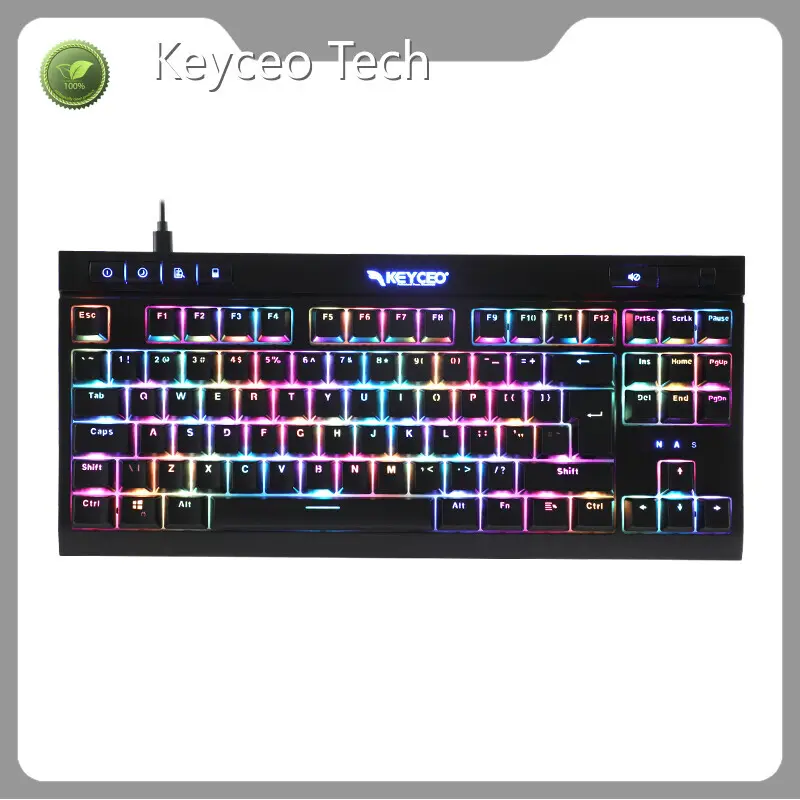 Hot Best Mechanical Gaming Keyboard 2023 RGB Keyceo Brand 1