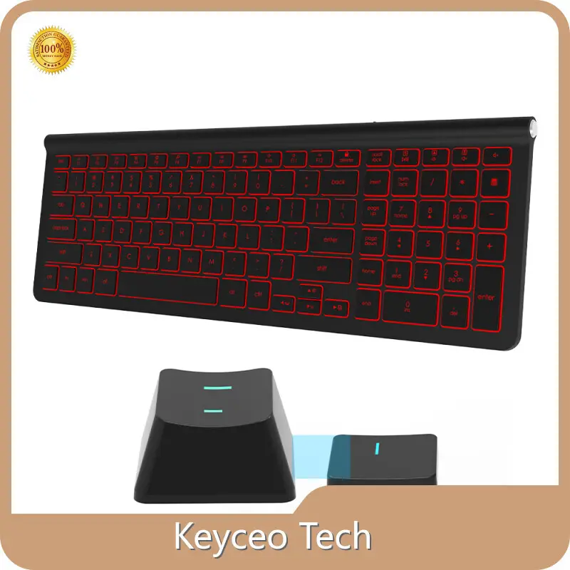 Wireless Ergonomic Keyboard with Touchpad Yes USB Wireless Ergonomic Keyboard with Touchpad Keyceo Brand 1