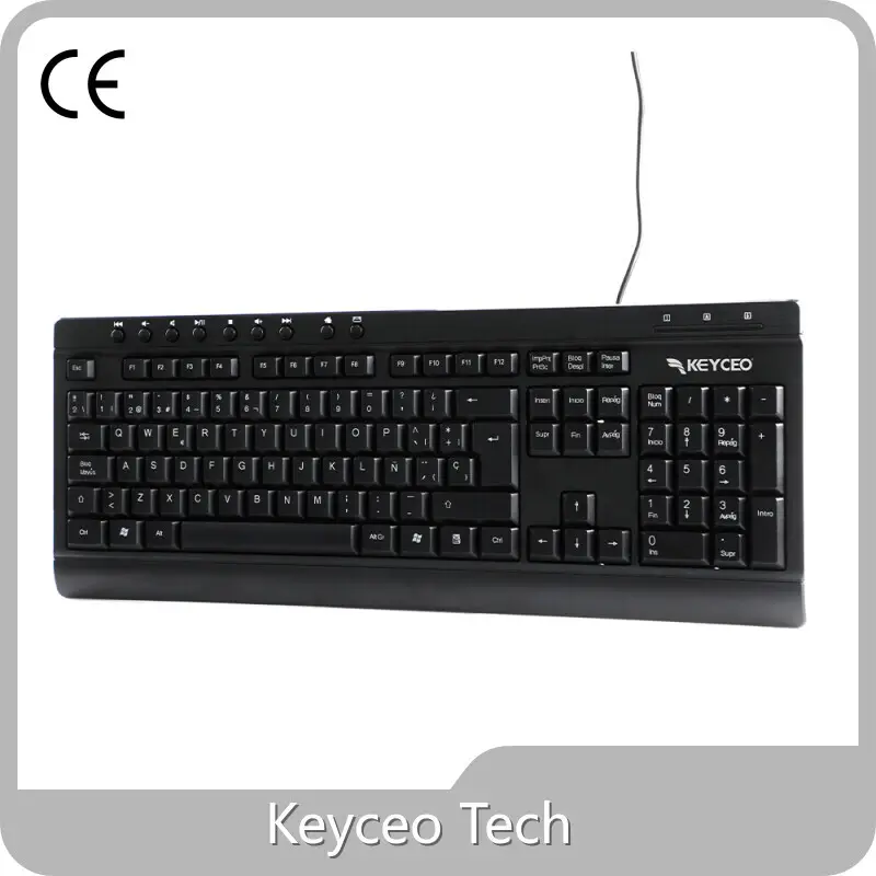 Best Ergonomic Wrist Rest for Keyboard 449*170*29mm Anti-ghosting Keyceo Brand Best Ergonomic Wrist Rest for Keyboard 1